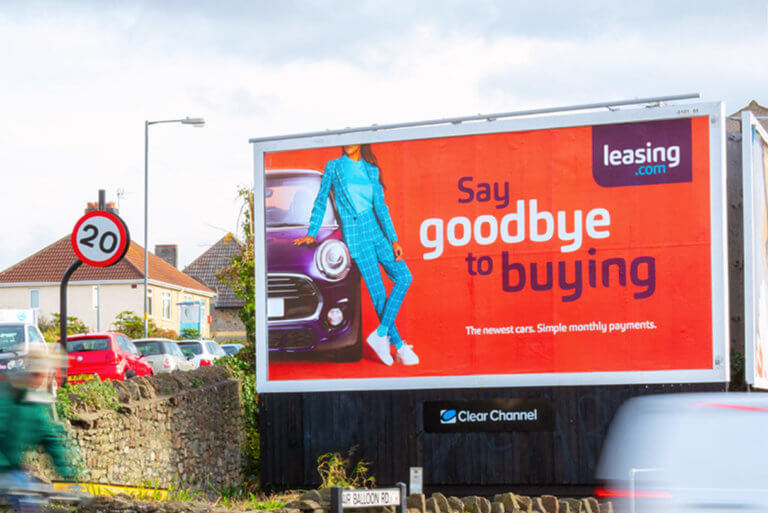 48-Sheet billboards in Plymouth.