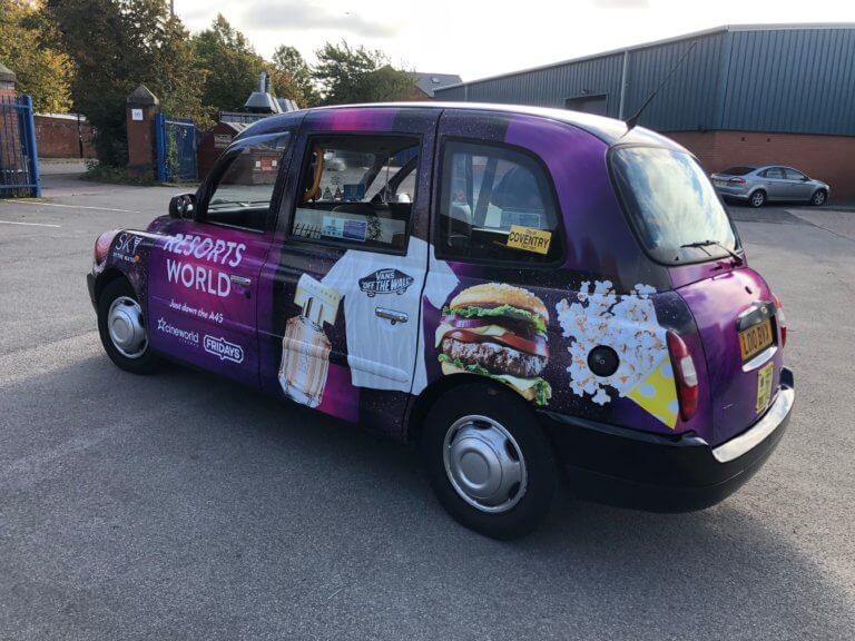 Taxi advertising in West Midlands is cost effective.