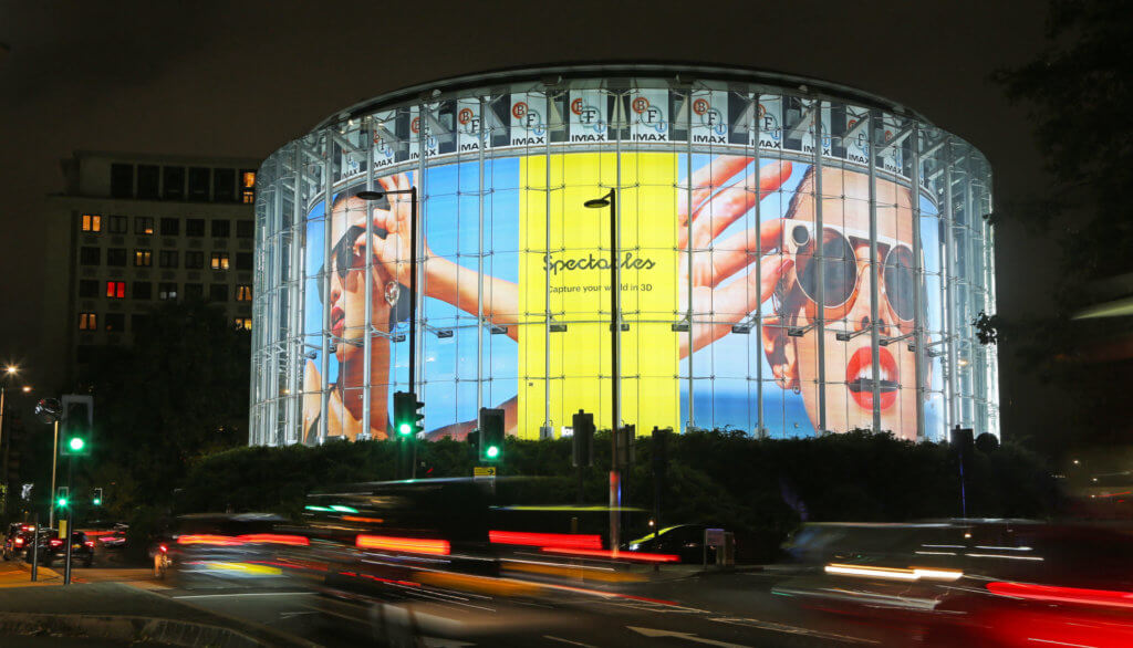 Outdoor advertising in London from every angle.