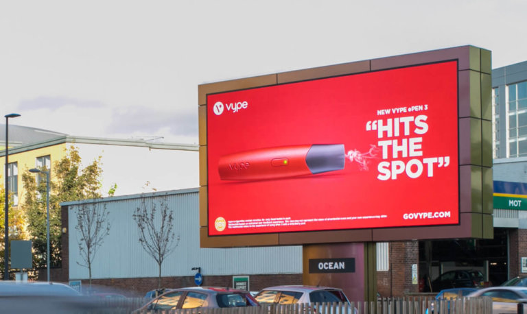 Digital billboards in West Midlands.